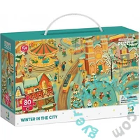 Dodo 80 db-os - Figyeld meg! puzzle - Tél a városban (300352)