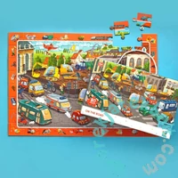 Dodo 80 db-os - Figyeld meg! puzzle - Városi közlekedés (300370)