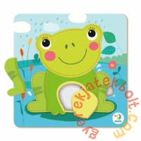 Dodo 5 db-os Keretes Baby puzzle - Béka (300360)