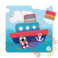 Dodo 5 db-os Keretes Baby puzzle - Hajó (300350)