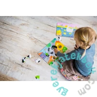 Dodo 21 db-os keretes puzzle - Zsiráf (300223)