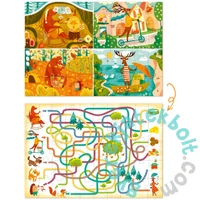 Dodo - Mon puzzle és társas - Állatok és évszakok - 50 db (200110)