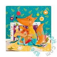 Dodo 16 db-os puzzle - Róka koma ajándéka (300261)