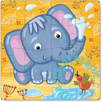 Dodo 16 db-os puzzle - Kis elefánt (300162)