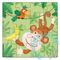 Dodo 16 db-os puzzle - Kis majom (300164)
