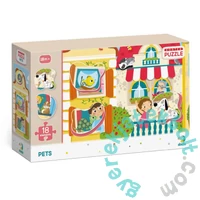 Dodo 18 db-os puzzle kivehető elemekkel - Kedvencek (300160)