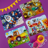 Dodo Transport Series 30 db-os puzzle - Teddy farmer (300371)