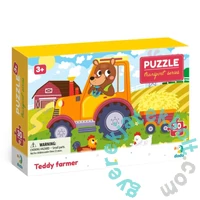 Dodo Transport Series 30 db-os puzzle - Teddy farmer (300371)