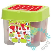 Écoiffier Chef étkészlet dobozban (2603)