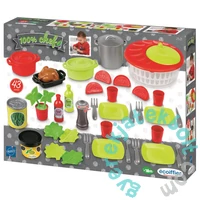 Écoiffier Chef étkészlet salátával játékszett