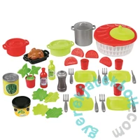 Écoiffier Chef étkészlet salátával játékszett