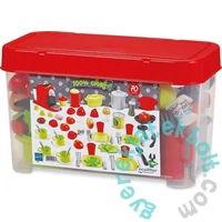 Écoiffier Chef 70 részes étkészlet dobozban (2698)