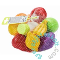 Écoiffier gyümölcsök és narancslé hálóban