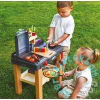 Écoiffier Kültéri játékkonyha - Pizzasütővel és grillel (4650)