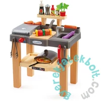 Écoiffier Kültéri játékkonyha - Pizzasütővel és grillel (4650)