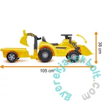 Écoiffier Utánfutós Traktor bébitaxi homlokrakodóval (0498)