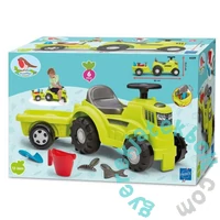 Écoiffier Utánfutós Traktor bébitaxi ülés alatti tárolóval és kerti szerszámokkal (4359)