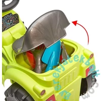 Écoiffier Utánfutós Traktor bébitaxi ülés alatti tárolóval és kerti szerszámokkal (4359)