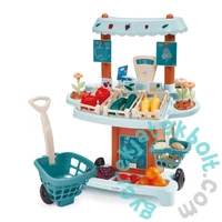 Écoiffier Vert Azur - Zöldségespult bevásárlókocsival (1690)