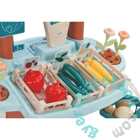 Écoiffier Vert Azur - Zöldségespult bevásárlókocsival (1690)