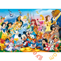 Educa 100 db-os fa puzzle - Disney csodálatos világa (12002)