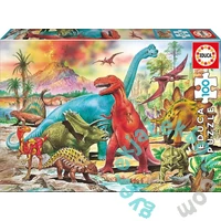Educa 100 db-os puzzle - Dínók (13179)