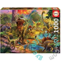 Educa 1000 db-os puzzle - Dinoszauruszok földje (17655)