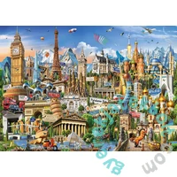 Educa 2000 db-os puzzle - Európa jelképei (17697)