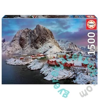 Educa 1500 db-os puzzle - Lofoten-szigetek, Norvégia (17976)