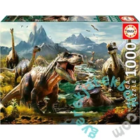 Educa 1000 db-os puzzle - Heves dinoszauruszok (19924)