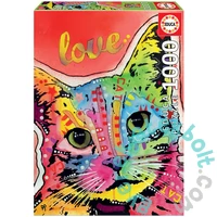 Educa - 1000 db-os puzzle - Tilt Cat Love (19257)
