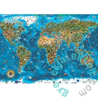 Educa - 1000 db-os puzzle - Világtérkép (19022)