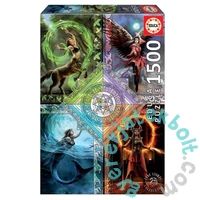 Educa 1500 db-os puzzle - Elemental Magic Star Chart - Anne Stokes (19941)