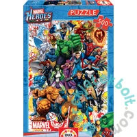 Educa 500  db-os puzzle - Marvel Heroes (15560)
