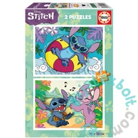 Educa 2 x 100 db-os puzzle - Stitch (19998)