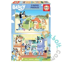 Educa 2 x 50 db-os fa puzzle - Bluey (19408)