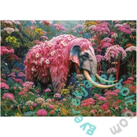 Educa 1000 db-os puzzle - Virágos elefánt (20229)