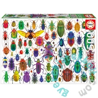 Educa 500 db-os puzzle - Színes bogarak (20252)