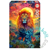 Educa 500 db-os puzzle - Majestic Lion Stare (20261)