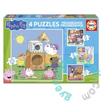 Educa 4 az 1-ben puzzle (12,16,20,25) - Peppa (20326)