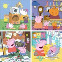 Educa 4 az 1-ben puzzle (12,16,20,25) - Peppa (20326)
