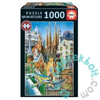 Educa 1000 db-os puzzle - Gaudí - Kollázs (20376)