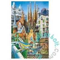 Educa 1000 db-os puzzle - Gaudí - Kollázs (20376)