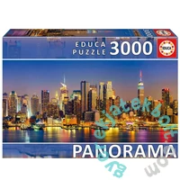 Educa 3000 db-os Panoráma puzzle - New York-i látkép (19948)