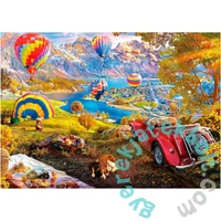 Educa 3000 db-os puzzle - Hőlégballon völgy (19947)