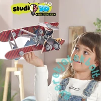 Educa 3D Studio - Repülőgép építőjáték (19185)