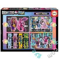 Educa 4 az 1-ben puzzle (50,80,100,150) - Monster High (19706)