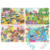 Educa 4 az 1-ben puzzle (20,40,60,80) - Iskolanap (18904)