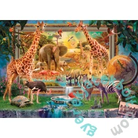 Educa 4000 db-os puzzle - Életre kelt szavanna (19285)