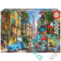 Educa 4000 db-os puzzle - Párizs régi utcája (19284)